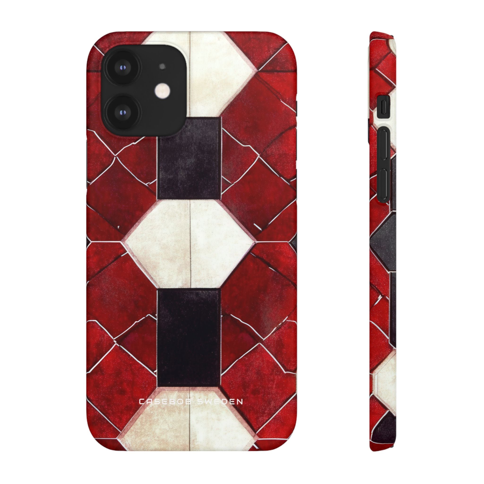 Gothic Hexagon Symmetry iPhone 12 - Slim Phone Case