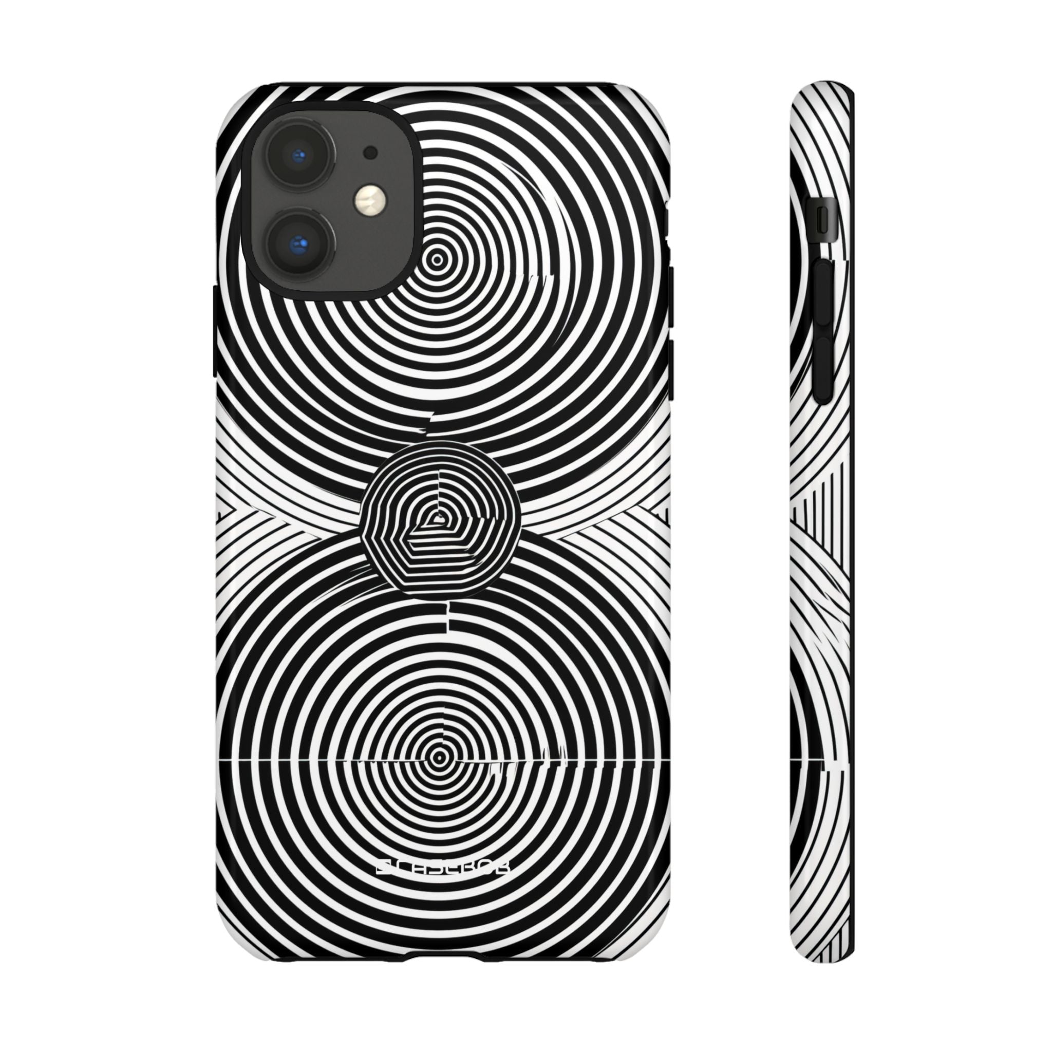 Hypnotic Geometry | Protective Phone Case for iPhone