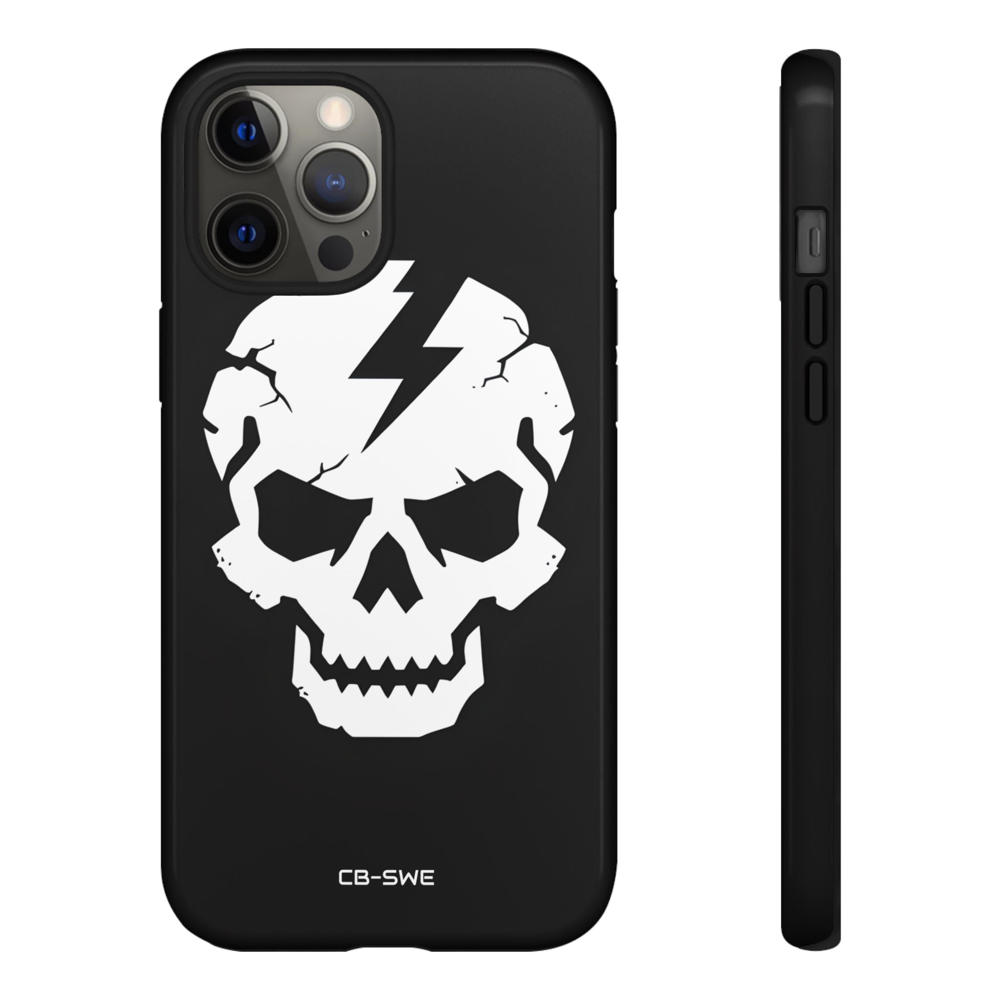 Cracked Skull Drama - iPhone Case