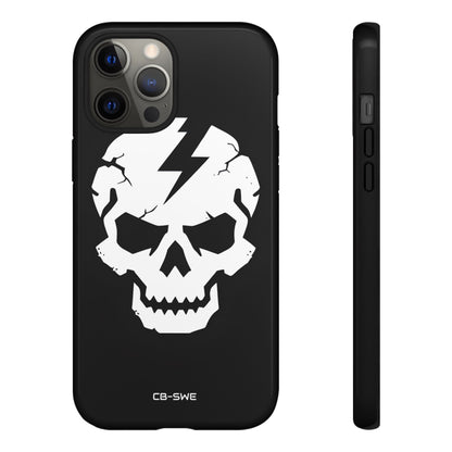 Cracked Skull Drama - iPhone Case
