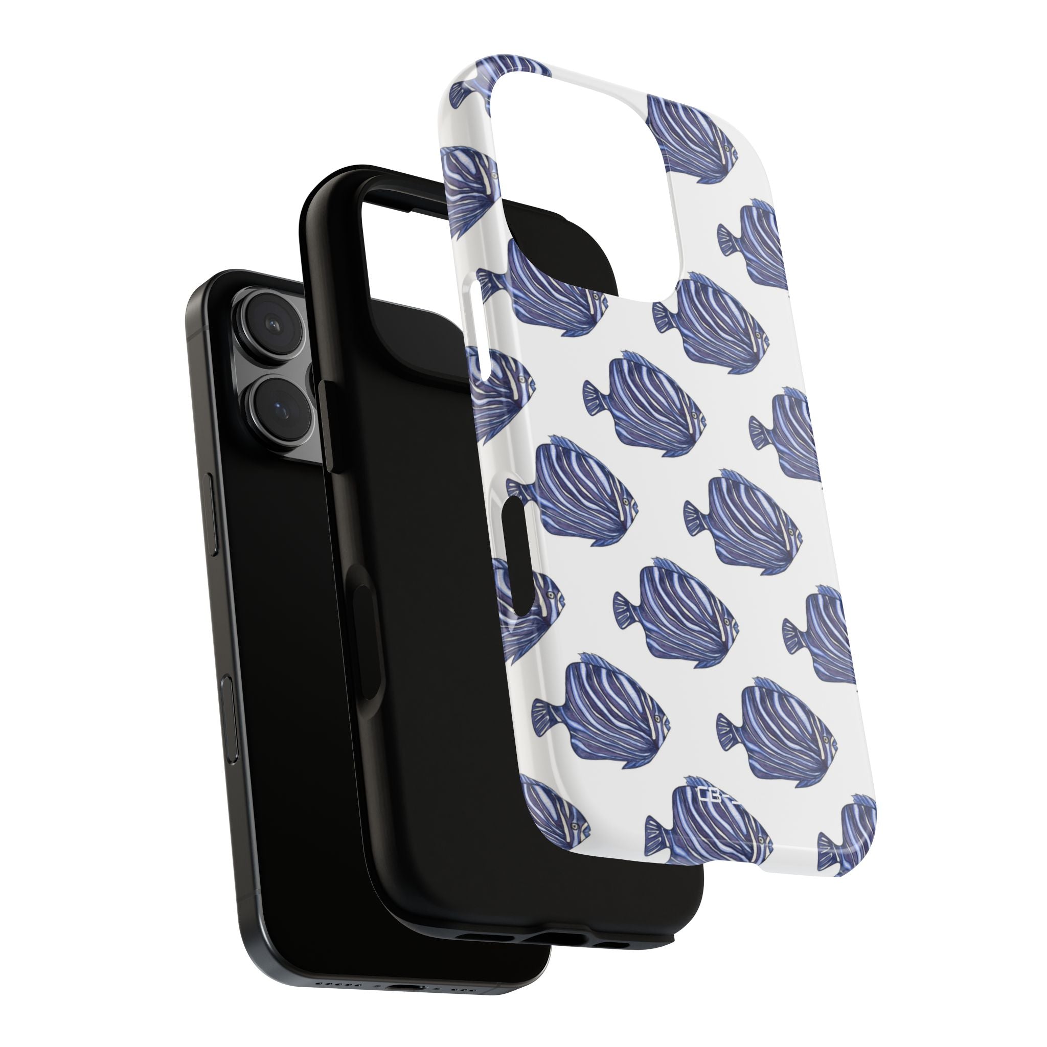 Swimmers Dance Gracefully - iPhone Case