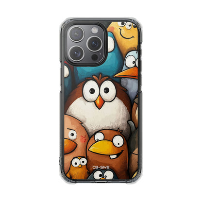 Whimsical Birds Gather iPhone Case - Impact