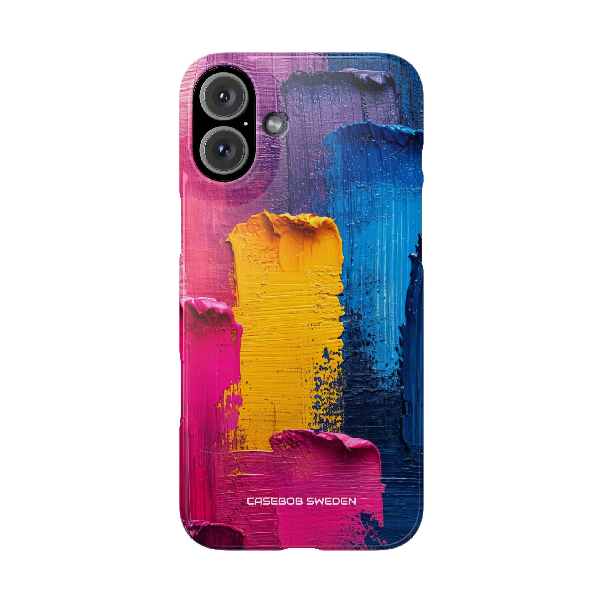 Bold Abstract Texture - Slim iPhone 16 Phone Case