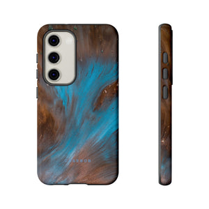 Blue Lagoon Ink Art - Protective Phone Case