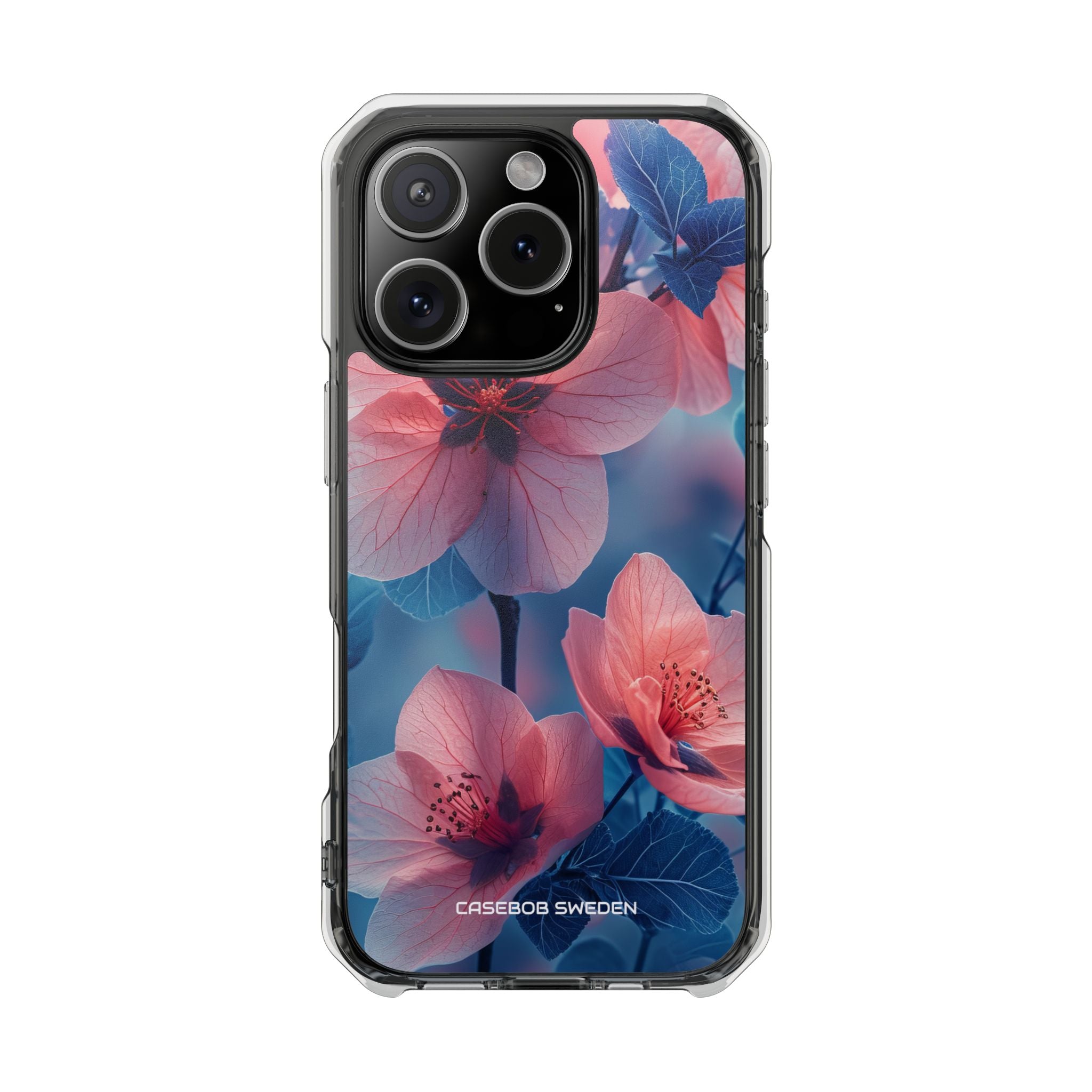 Blossom Serenity - Clear Impact iPhone 16 Phone Case