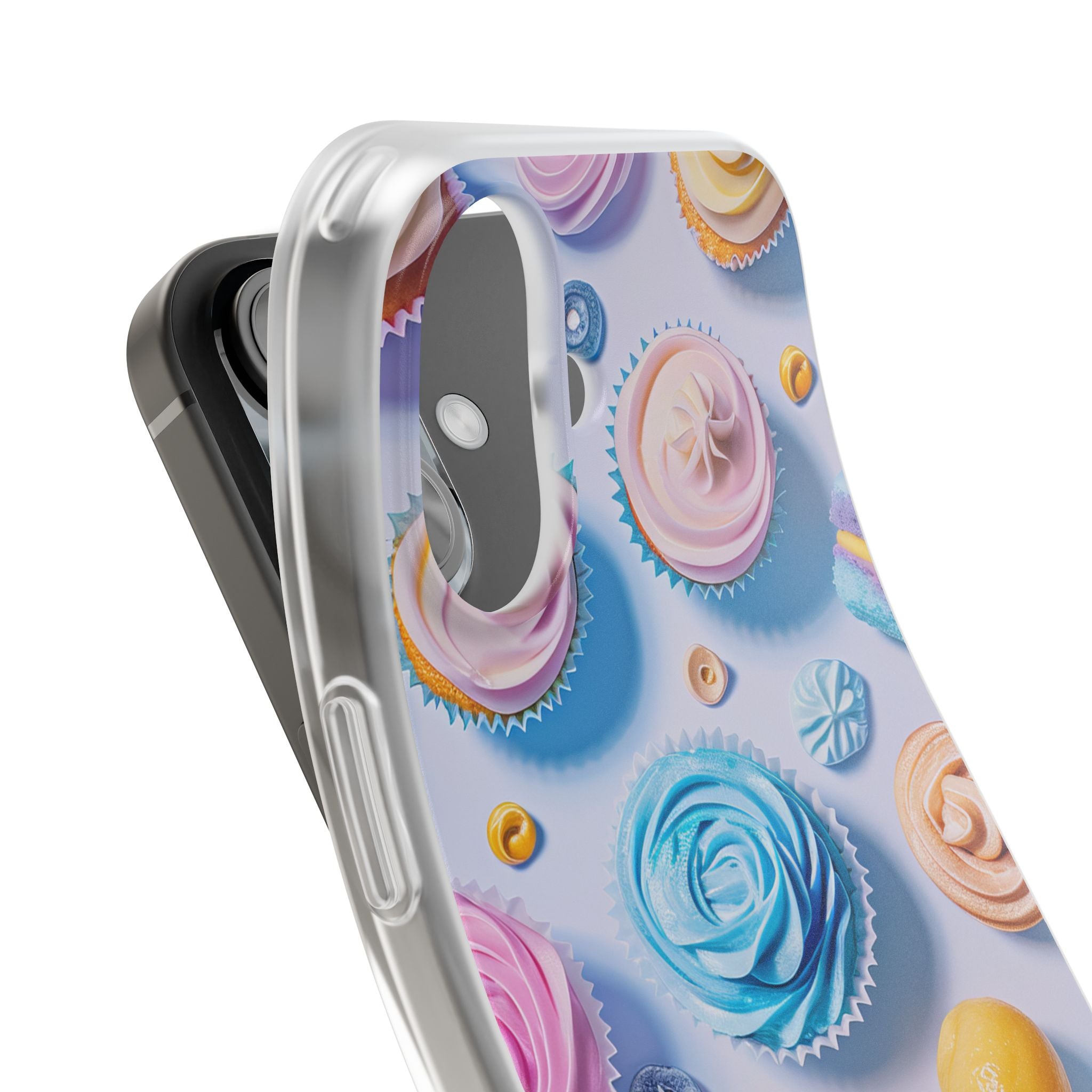 Pastel Whimsy Desserts - Flexi iPhone 16 Phone Case