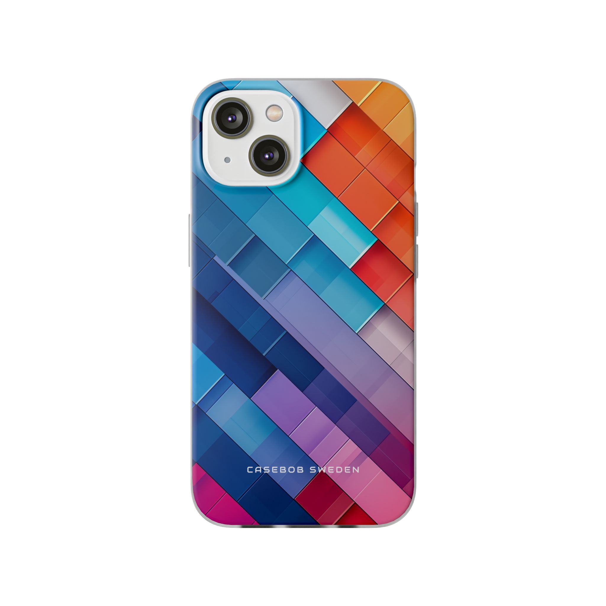 Vibrant GeoFlow iPhone 14 - Flexi Phone Case