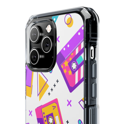 Retro Cassette Chaos iPhone Case - Impact