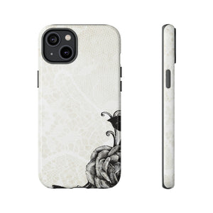 Rosett Gothic Flower - Protective Phone Case