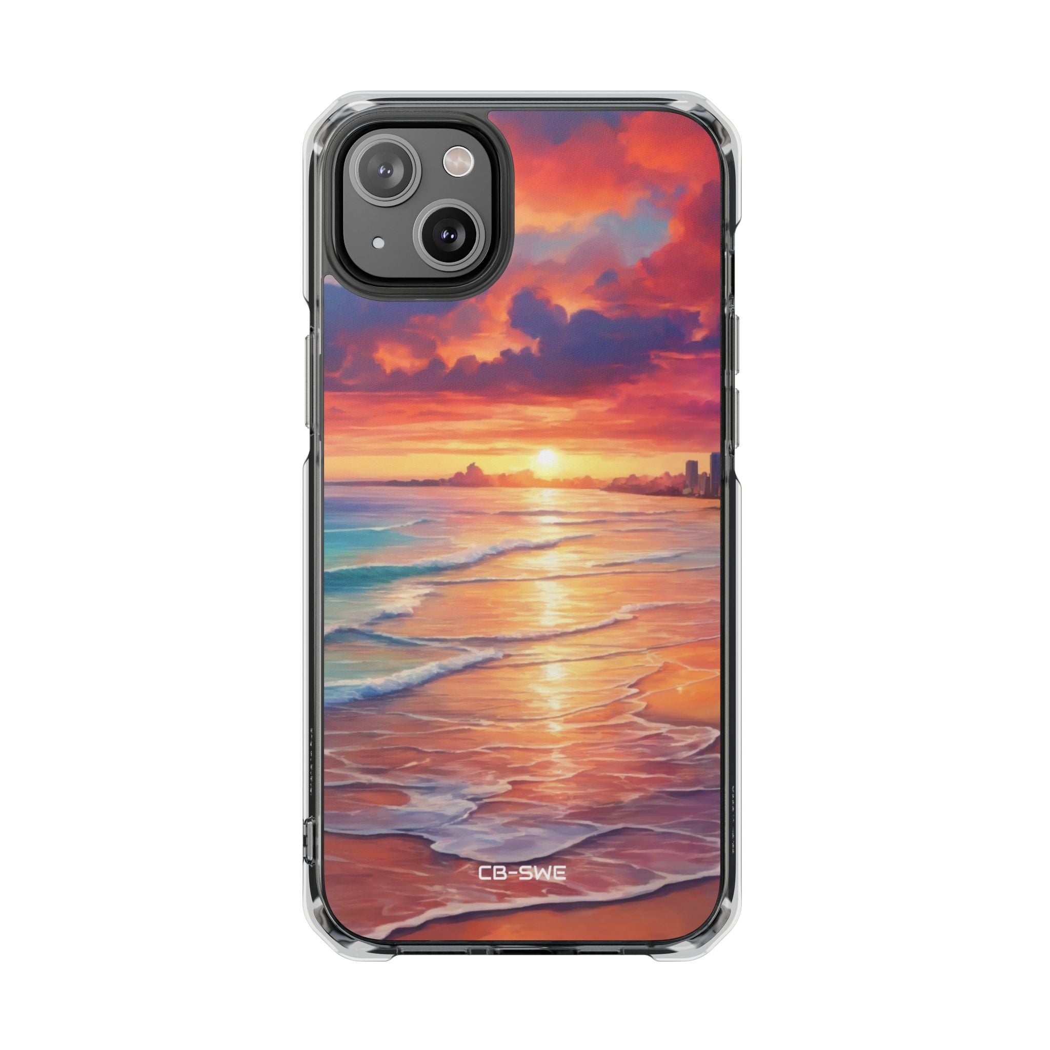 Sunlight Dances Waves iPhone Case - Impact