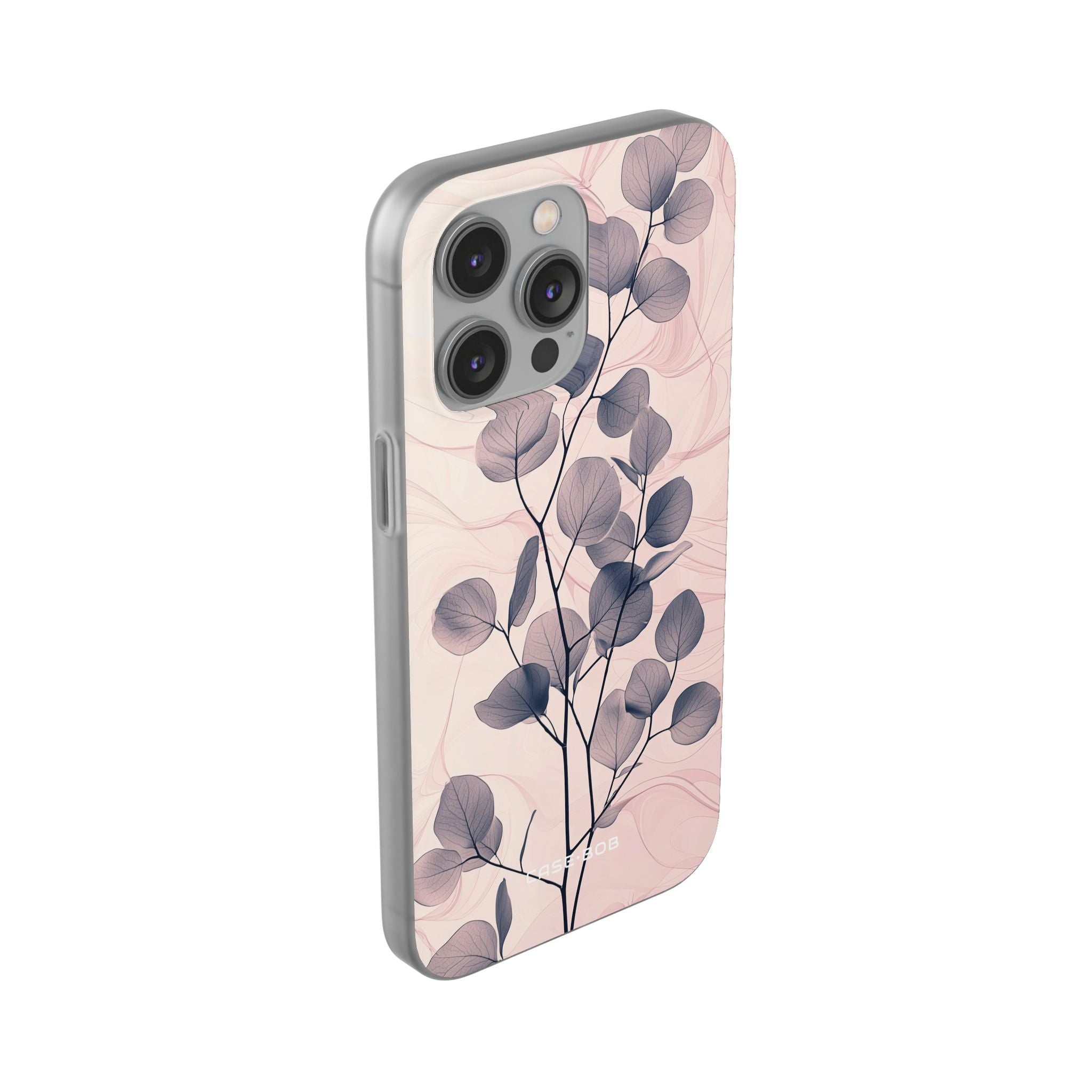 Veined Leaf Whisper iPhone 14 Pro Max Case - Soft
