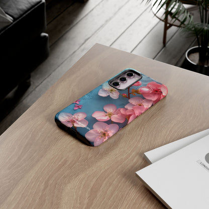 Blossom Serenity Case - Tough Samsung S23 Phone Case