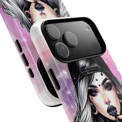 Silver Sip Nebula iPhone 17 Pro Max Case - Tough+