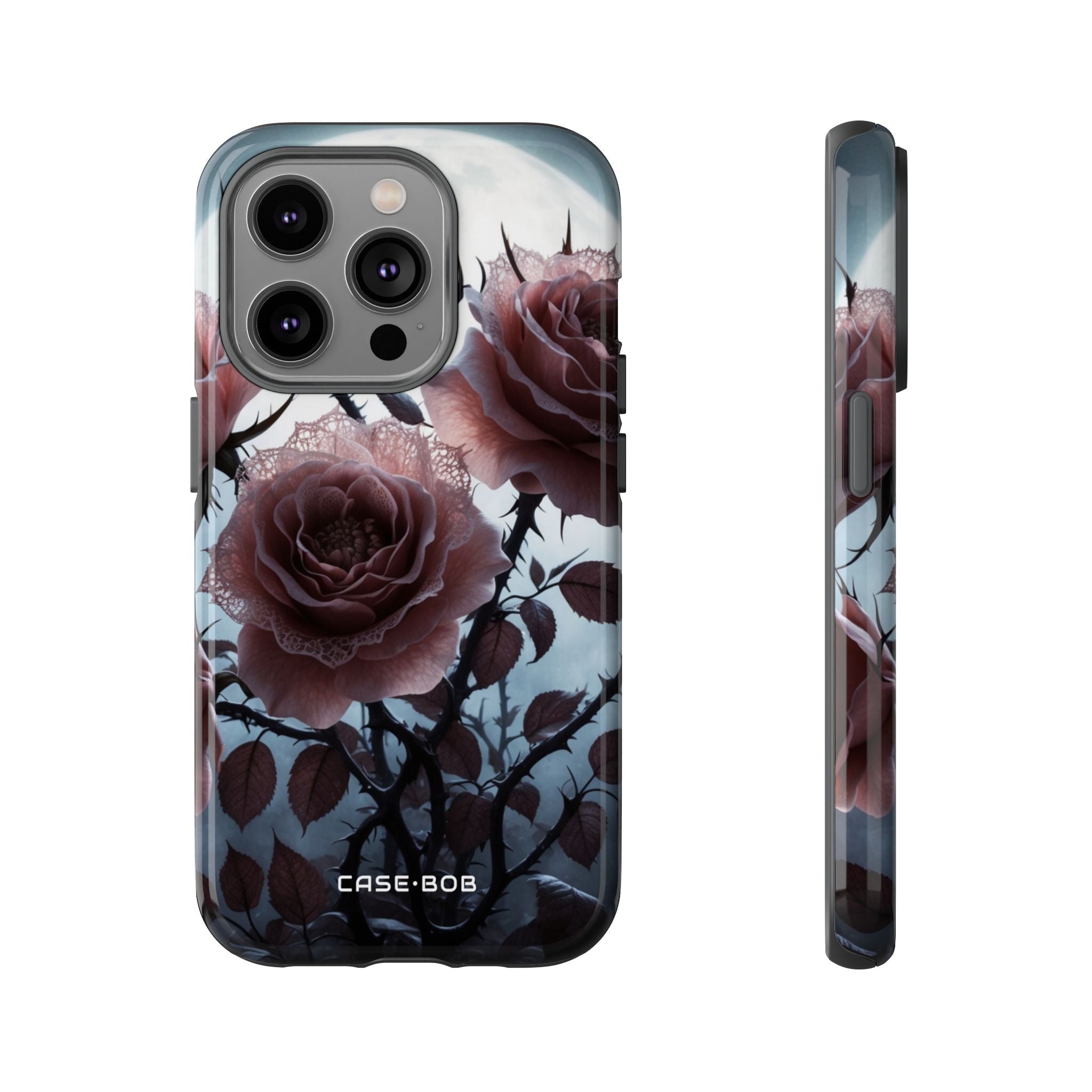 Luminous Rose Thorns iPhone 14 Pro Case - Tough