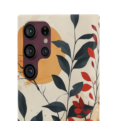 Botanical Serenity | Slim Phone Case for Samsung