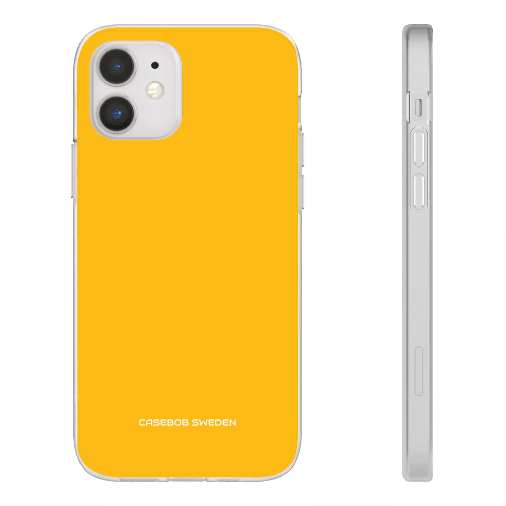 Amber Yellow - Flexi iPhone 12 Phone Case