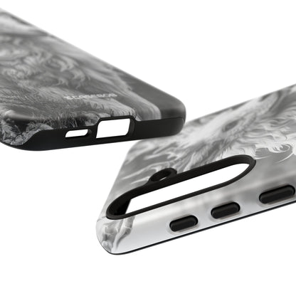 Mystical Majesty: Grayscale Enchantment - For Samsung S24