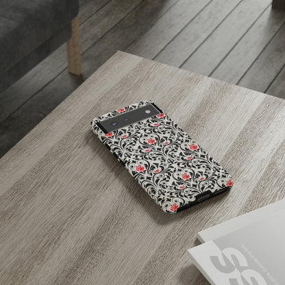 Centti Gothic Flower - Protective Phone Case