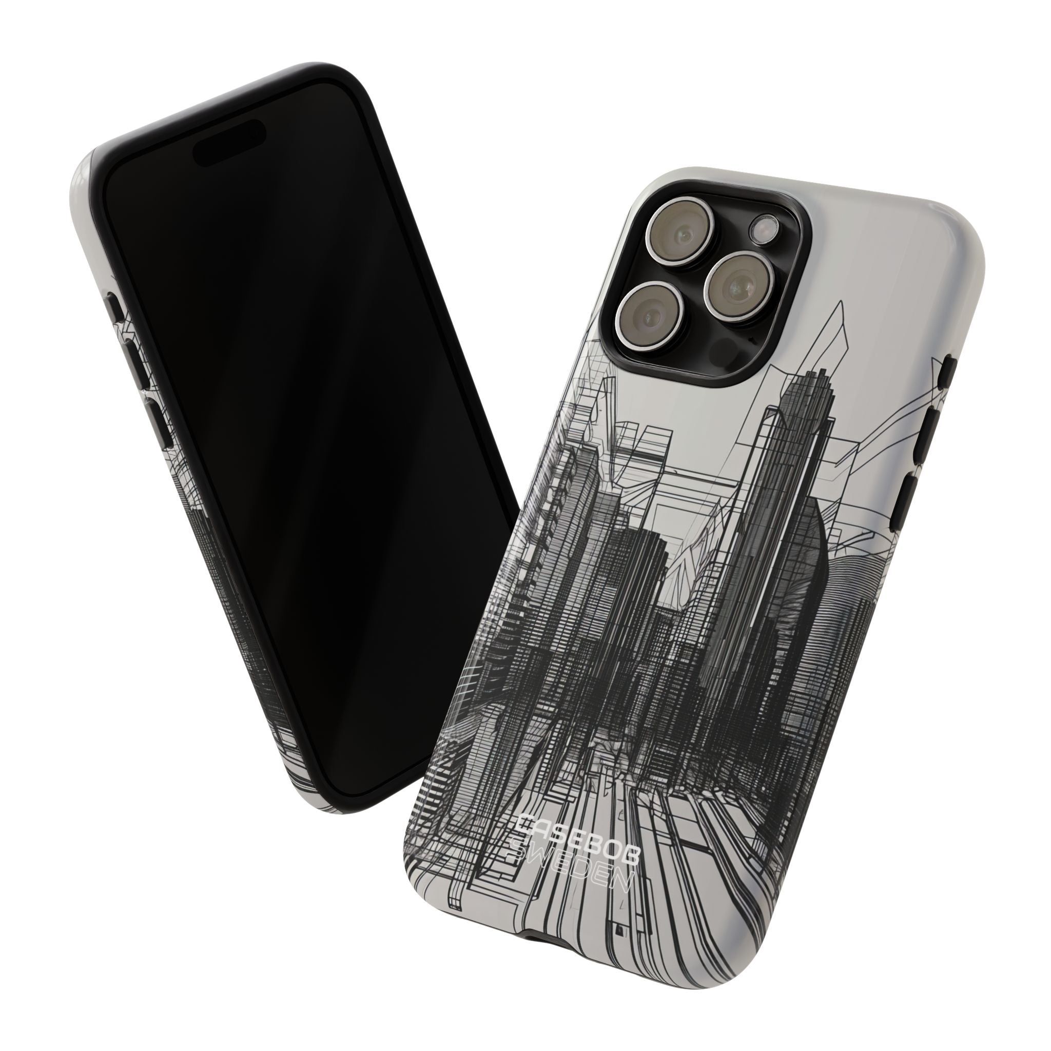 Urban Line Maze iPhone 15 - Resistente