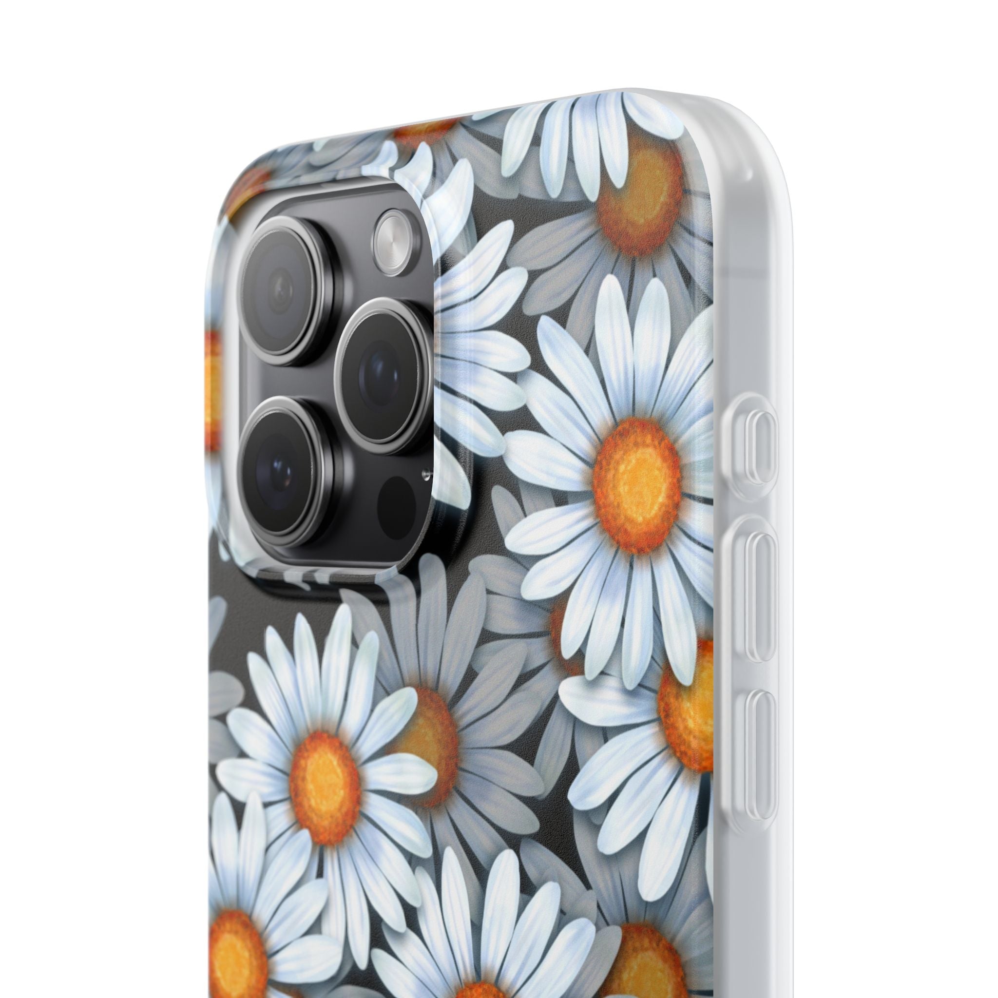 Daisy Glow iPhone 15 Pro Max Case - Soft
