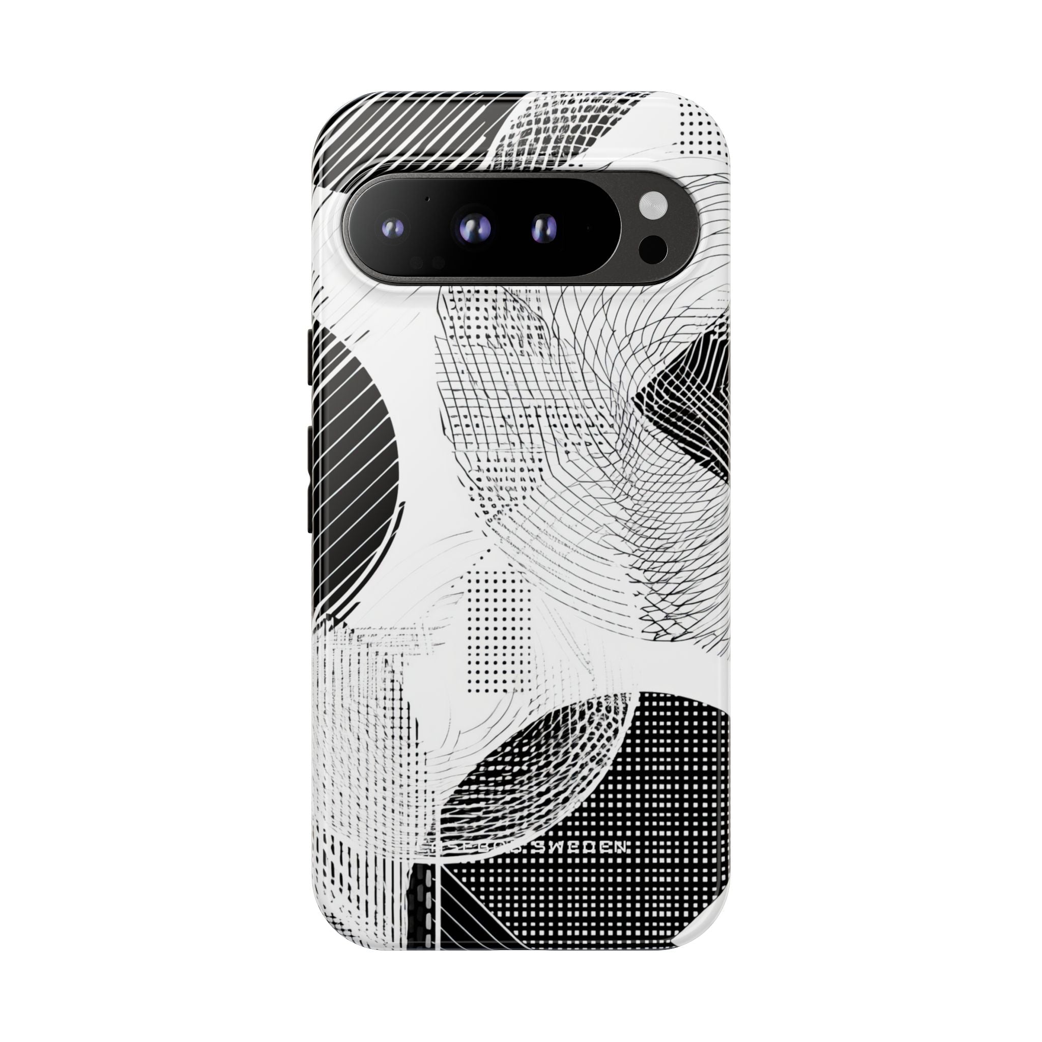 Geometric Line Harmony Google Pixel 9 - Tough Phone Case