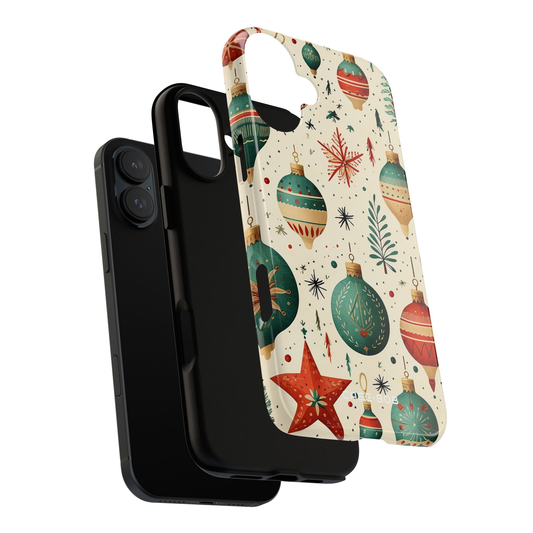 Teal Ornaments iPhone 16 Plus Case - Tough