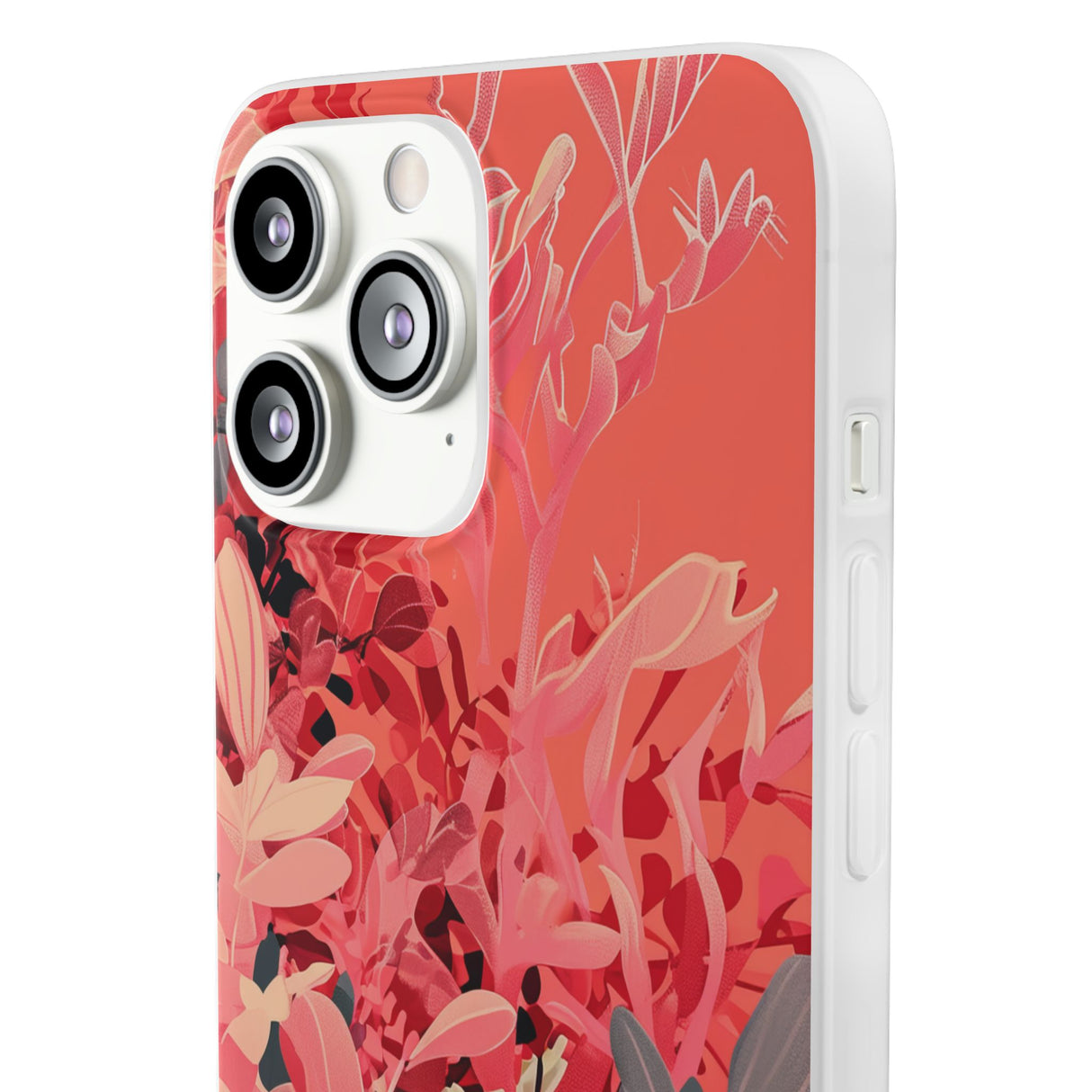 Living Coral  | Phone Case for iPhone (Flexible Case)