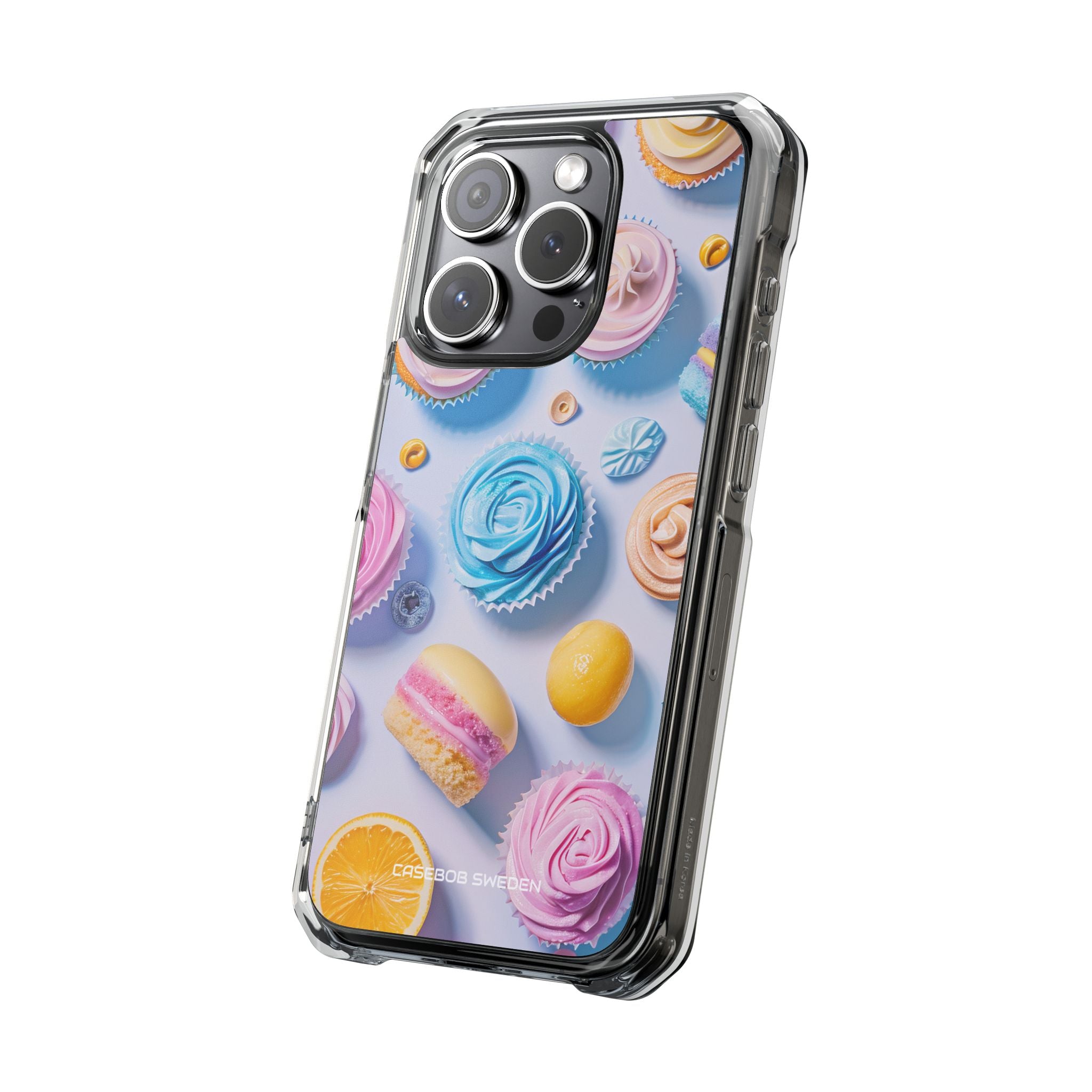 Pastel Whimsy Desserts - Clear Impact iPhone 15 Phone Case