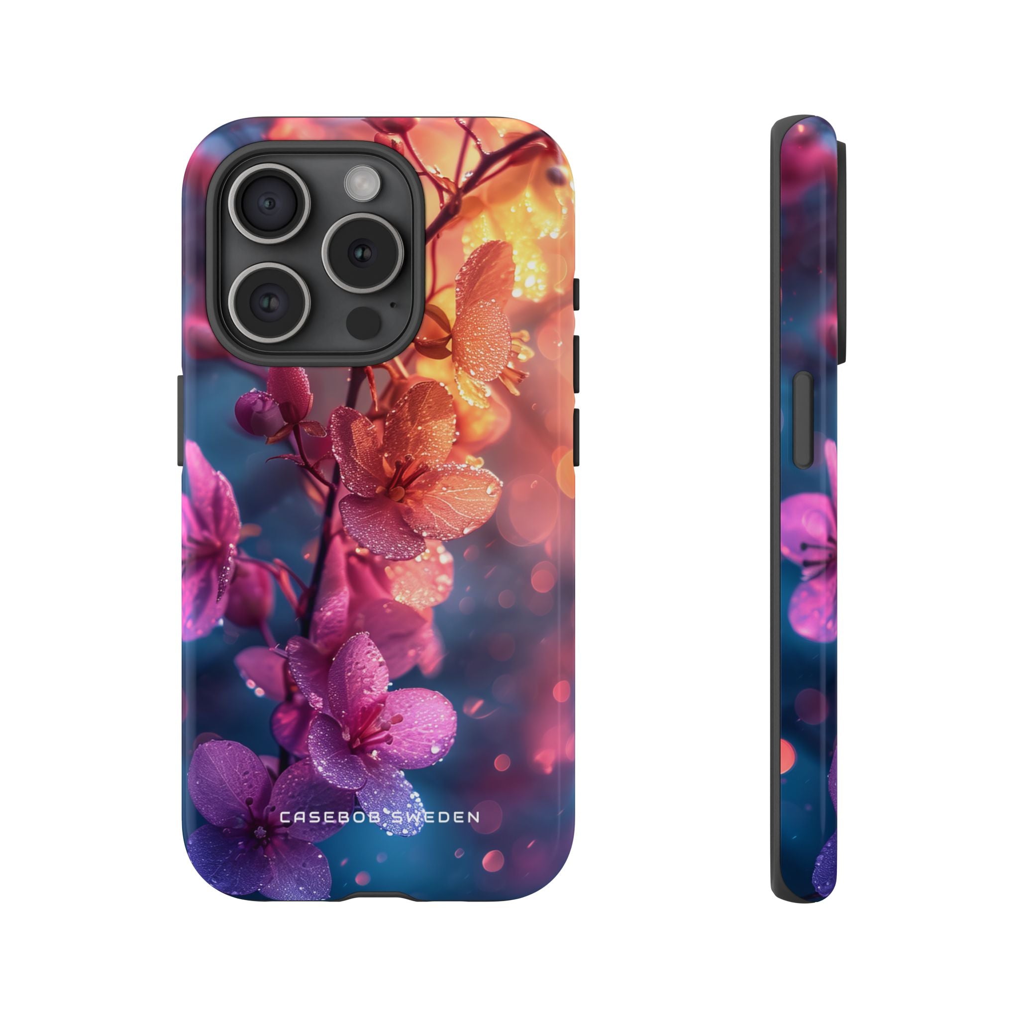 Surreal Flower Harmony iPhone 15 - Tough Phone Case