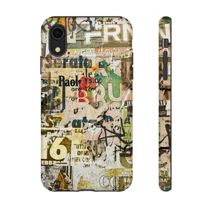 Grunge Vintage Poster - Protective Phone Case