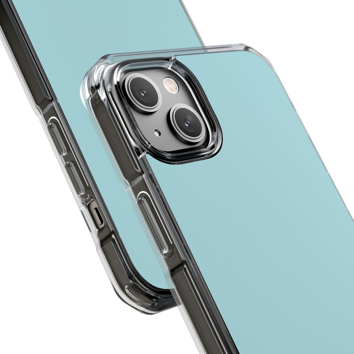 Powder Blue | Phone Case for iPhone (Clear Impact Case - Magnetic)