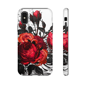 Serarose Gothic Flower - Protective Phone Case