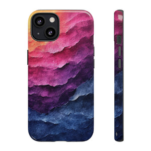 Pastel Wave Symphony - Protective Phone Case