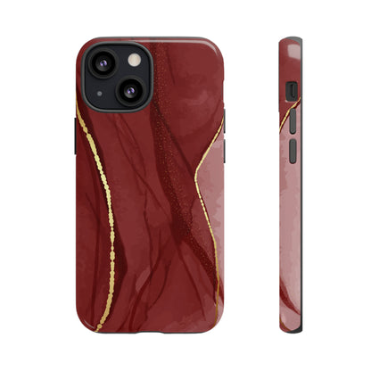 Dark Red - Protective Phone Case