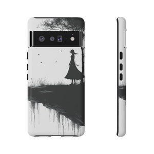 Solitary Serenity | Protective Phone Case for Google Pixel