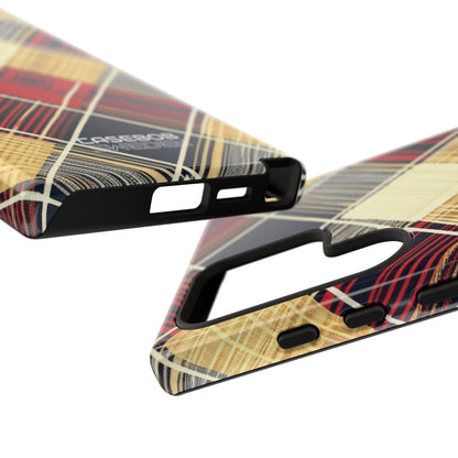 Arazzo a rombi scozzesi Samsung S24 - Tough