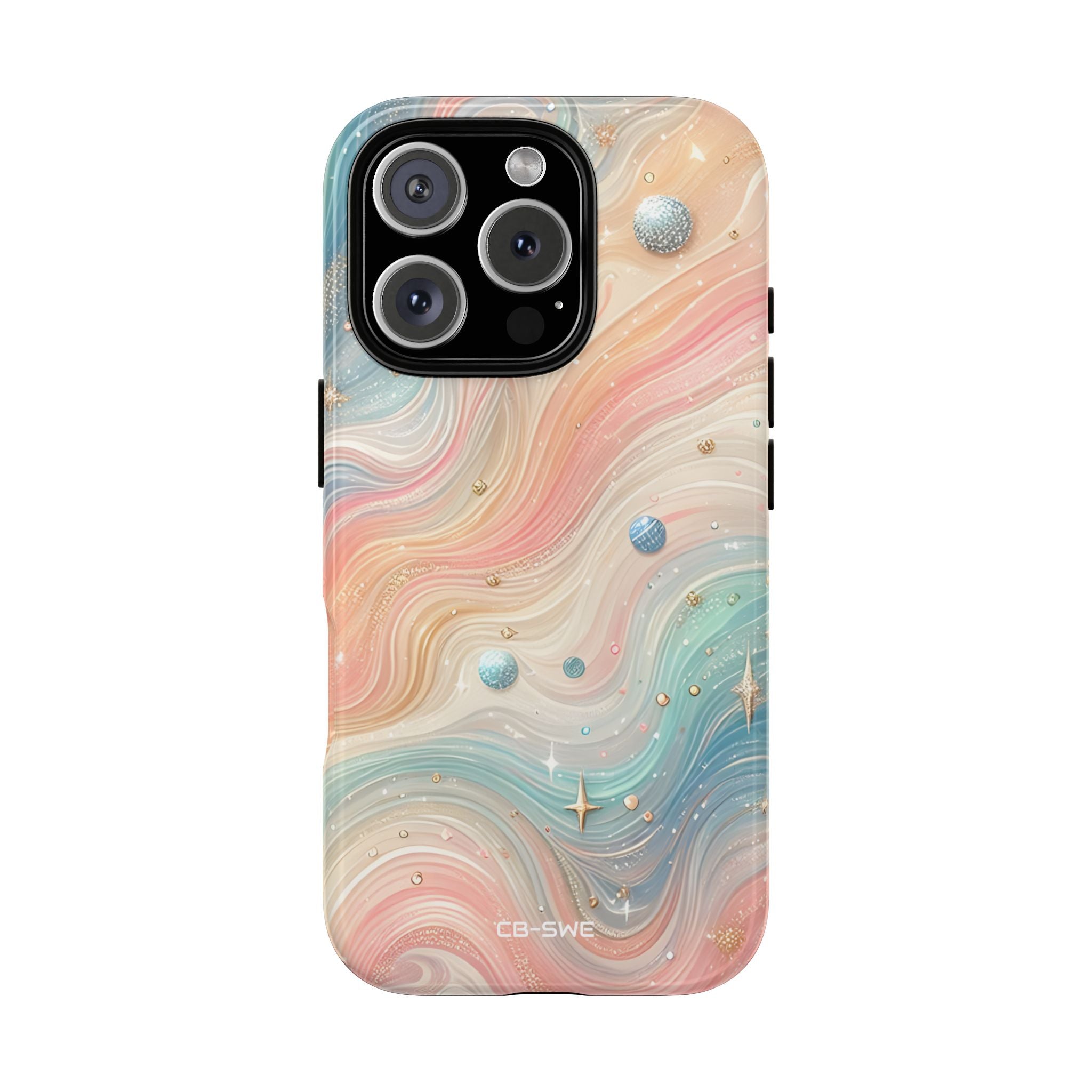 Celestial Waves Dance - iPhone Case