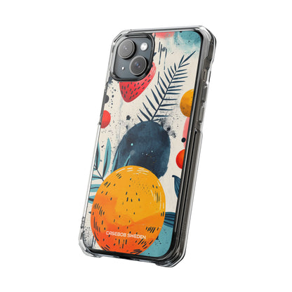 Vibrant Fruit Canvas - Clear Impact iPhone 15 Phone Case