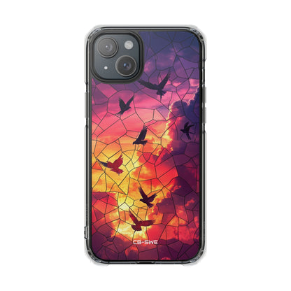 Soaring Birds Illuminate iPhone Case - Impact