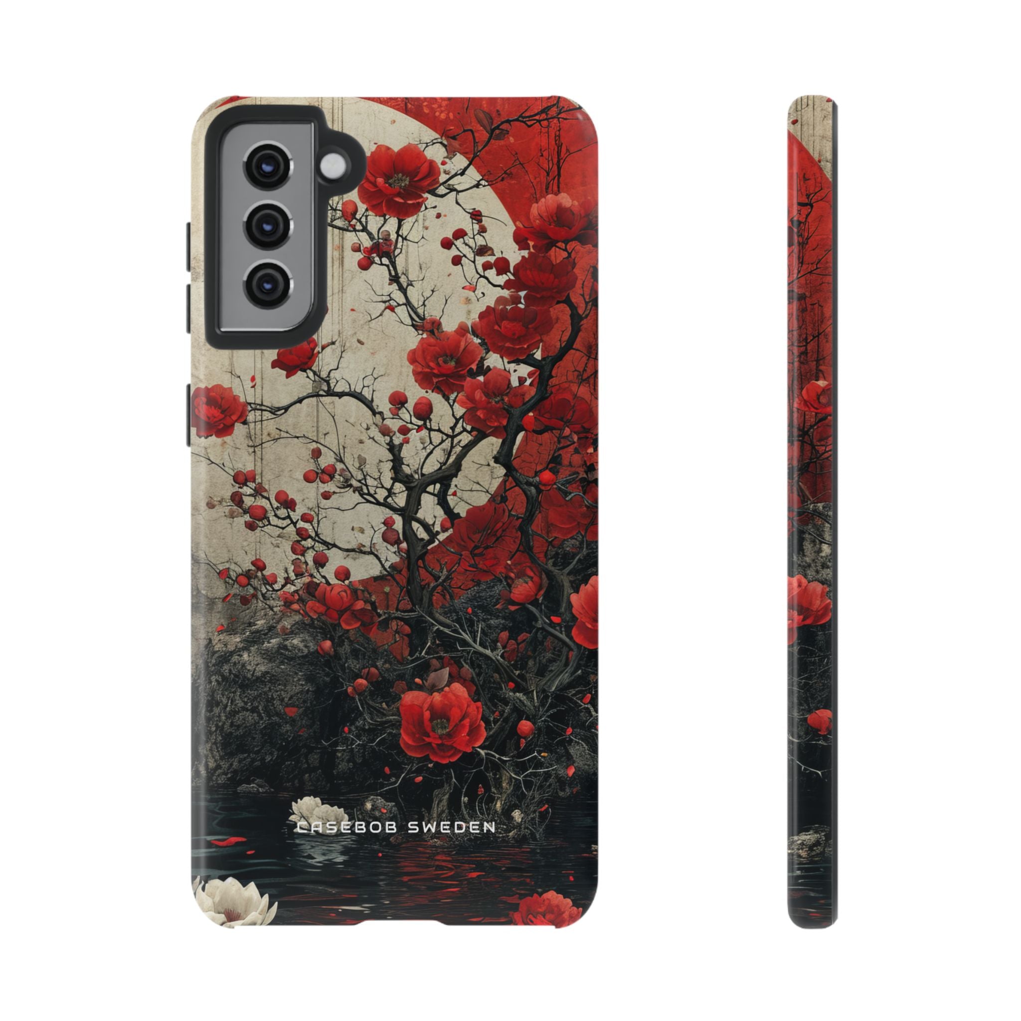 Zen Blossoms in Moonlight  Samsung S21 - Tough Phone Case