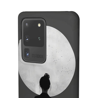 Zen Serenity Moon Reflection Samsung S20 - Slim Phone Case