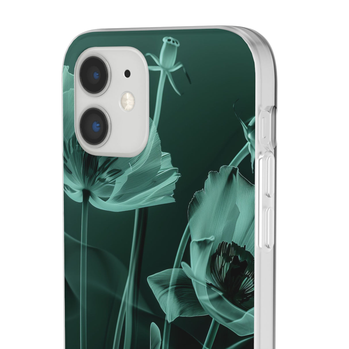 Botanische Transparenz | Flexible Handyhülle für iPhone