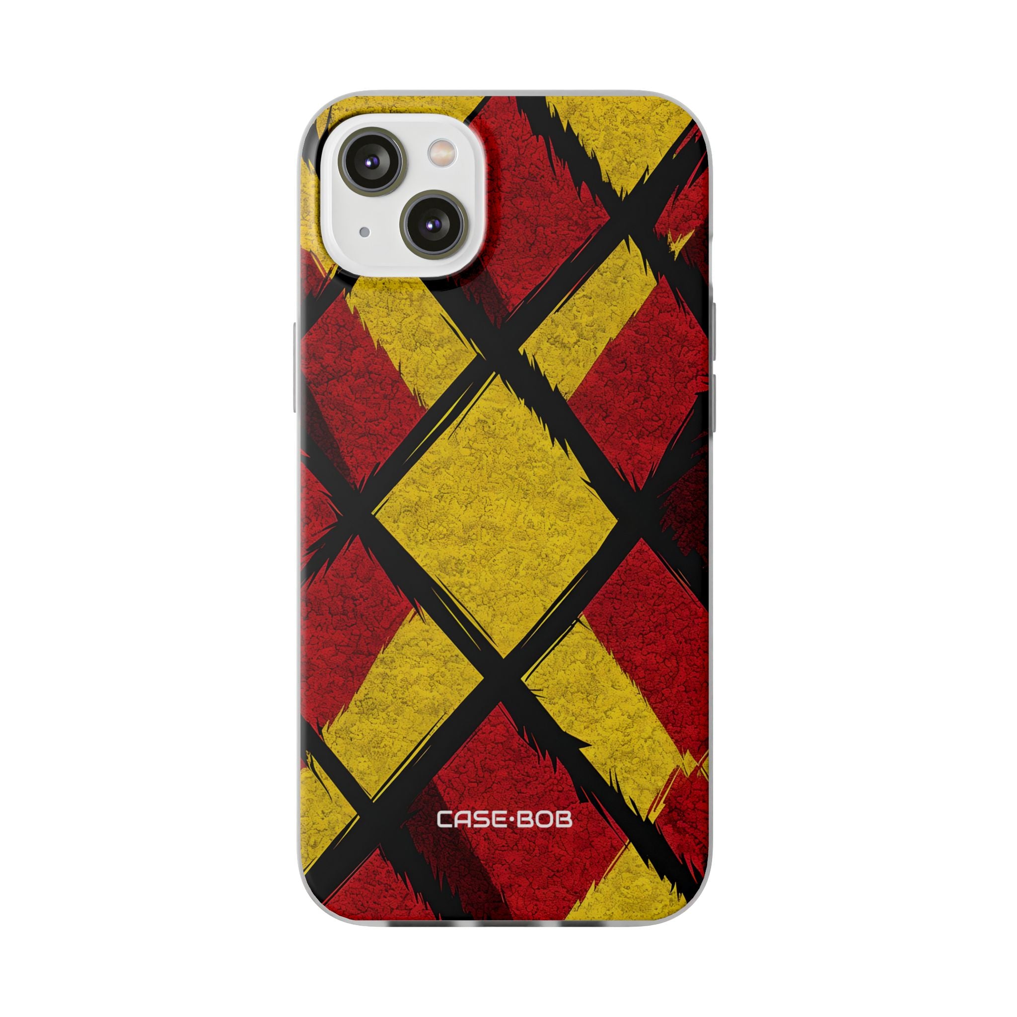 Vibrant Geometric Diamonds iPhone 14 Plus - Soft Case