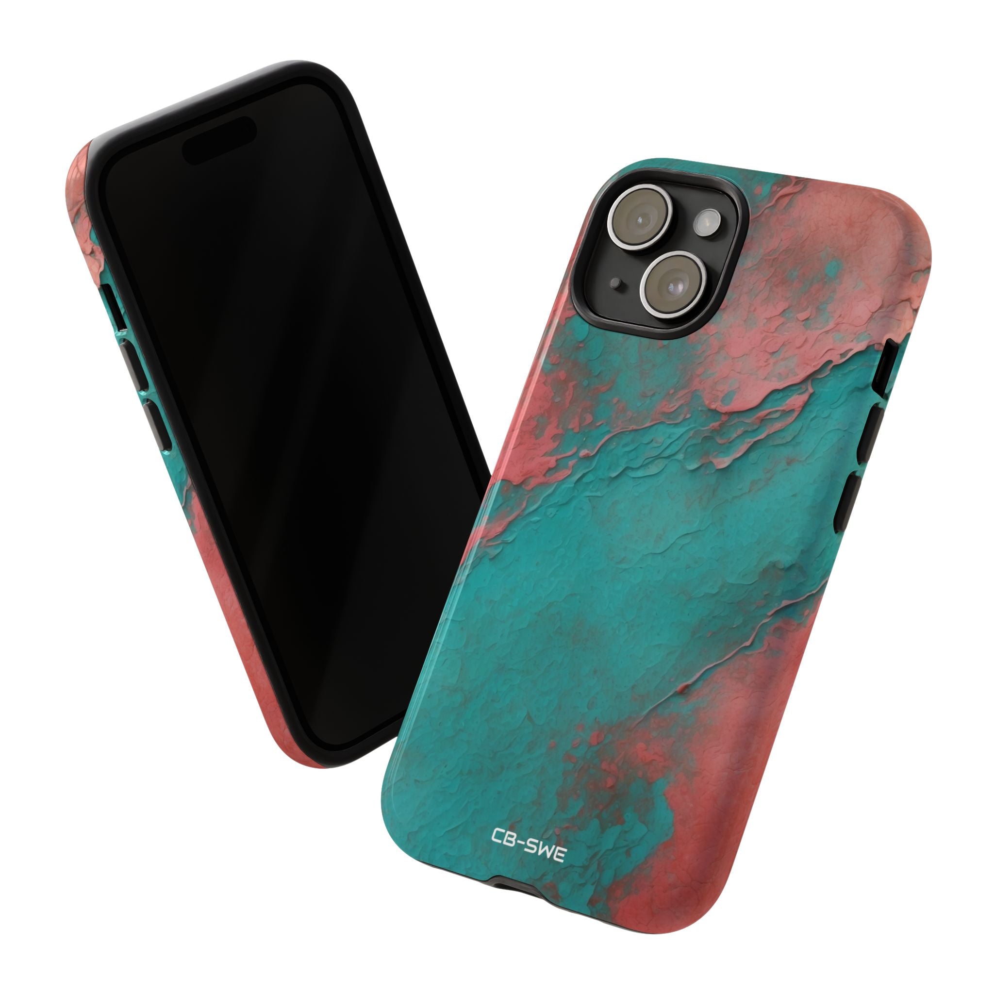 Turbulent Coral Flow - iPhone Case