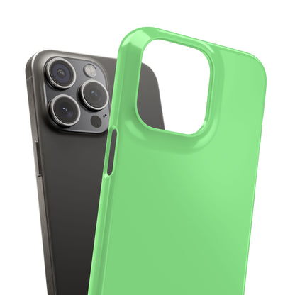 Light Green iPhone 15 - Slim Phone Case