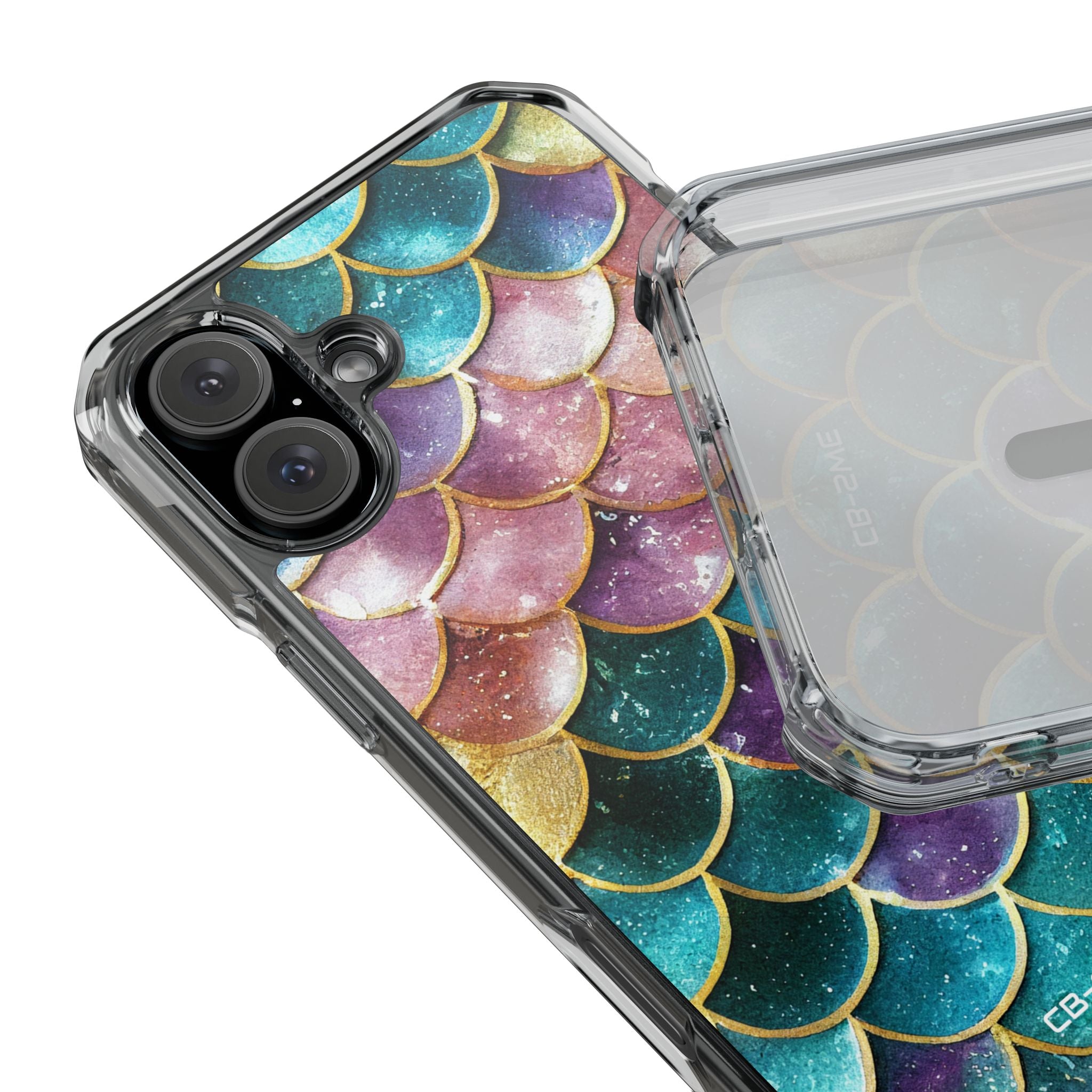 Mermaid Scale Radiance iPhone Case - Impact
