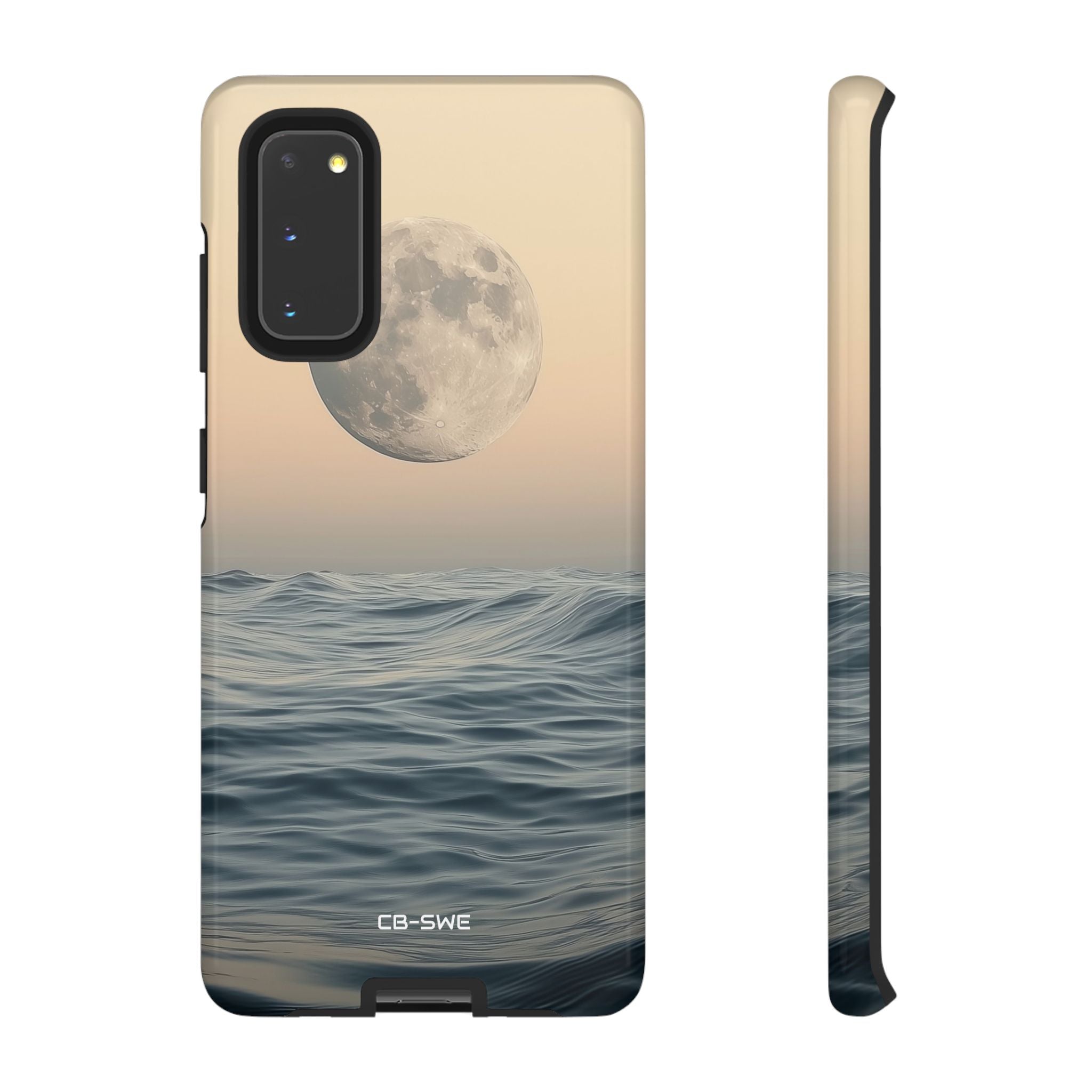Moon Illuminates Waves - Samsung Case