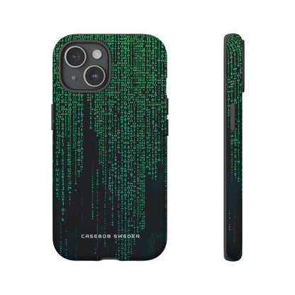 Matrix Gradient Flow iPhone 15 - Tough Phone Case