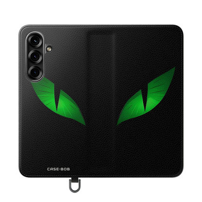 Emerald Stare - Samsung S25 Case - Wallet