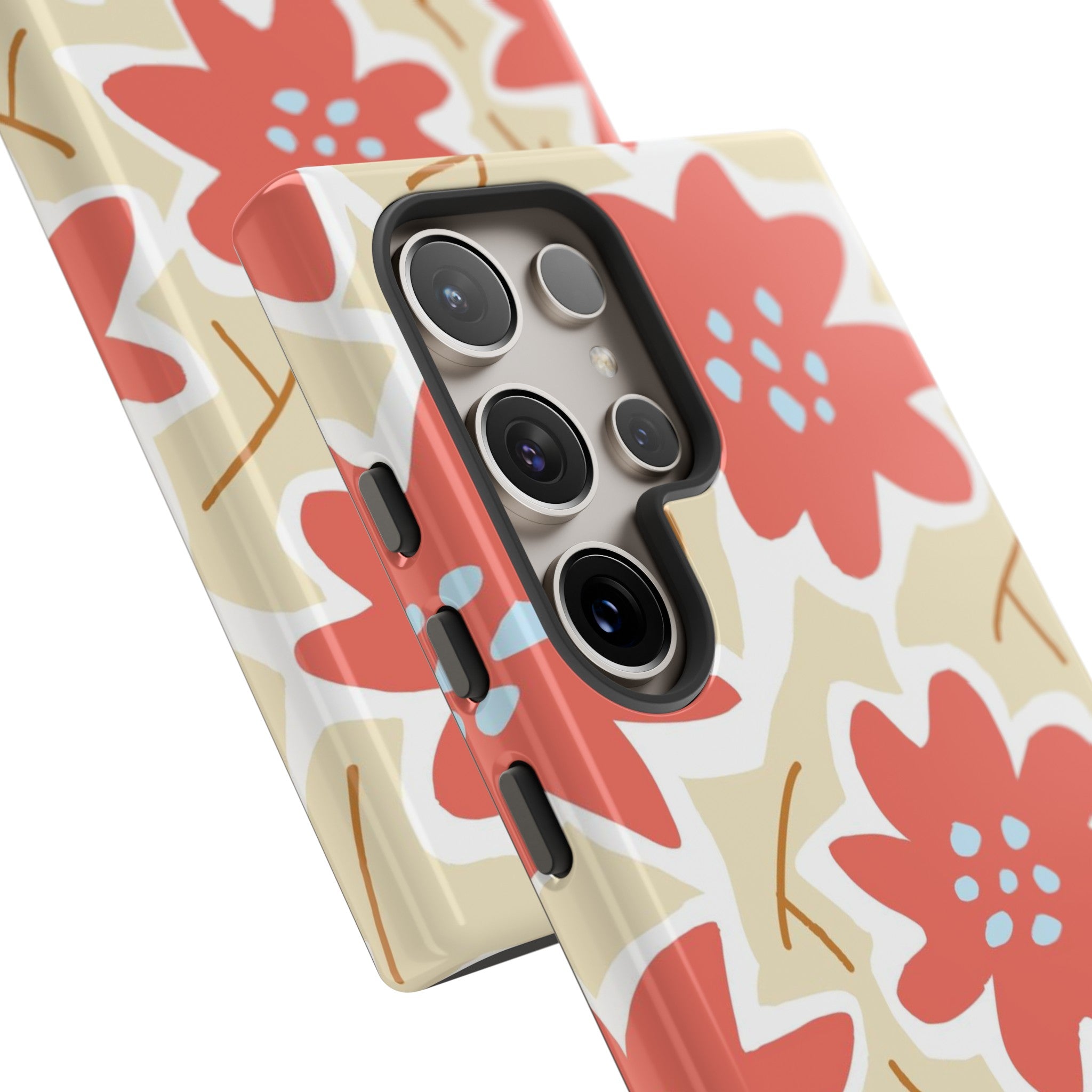 Fall Happy Flower - Protective Phone Case